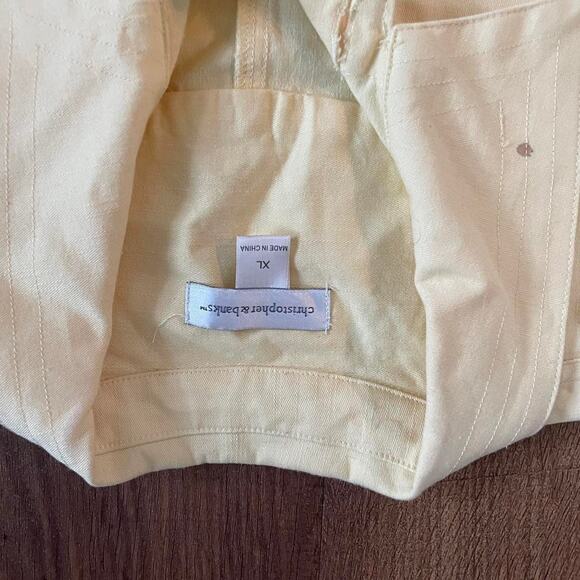 Yellow cotton vest - Picture 2 of 3